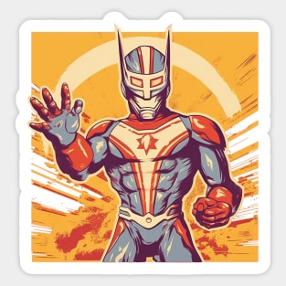 Ultraman Propaganda Flyer Sticker